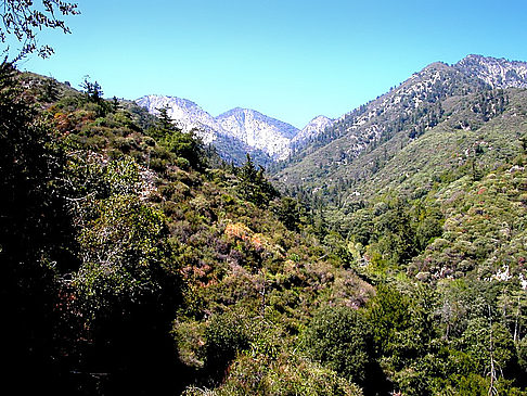 San Gabriel Mountains Ansicht Reiseführer  