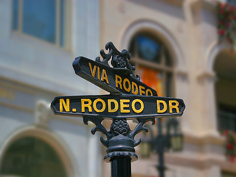 Rodeo Drive Bild Reiseführer  Los Angeles 