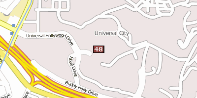 Universal Studios Stadtplan